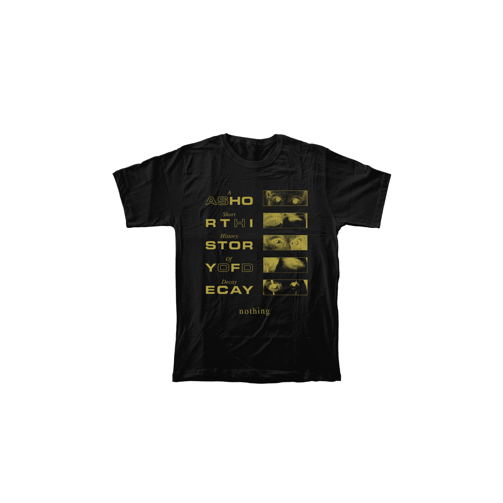 nothing "eye test" t-shirt